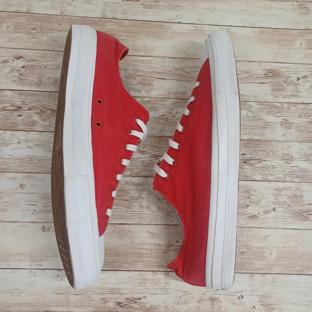Converse Chuck Taylor II (Discontinued) Red Lunarlon Men's Sneakers Size 13